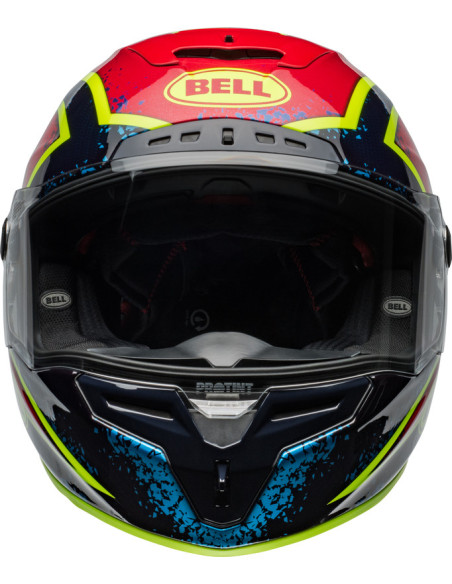 Casque intégral Bell RACE STAR DLX FLEX - Bleu Rouge