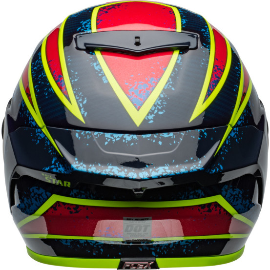 Casque intégral Bell RACE STAR DLX FLEX - Bleu Rouge