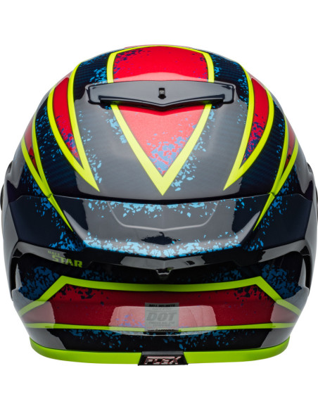 Casque intégral Bell RACE STAR DLX FLEX - Bleu Rouge