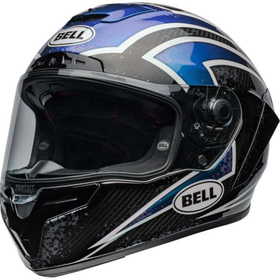 Casque intégral Bell RACE STAR DLX FLEX - Noir Bleu