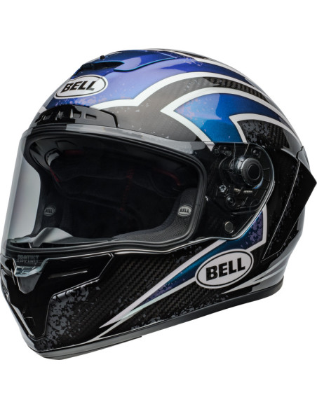 Casque intégral Bell RACE STAR DLX FLEX - Noir Bleu