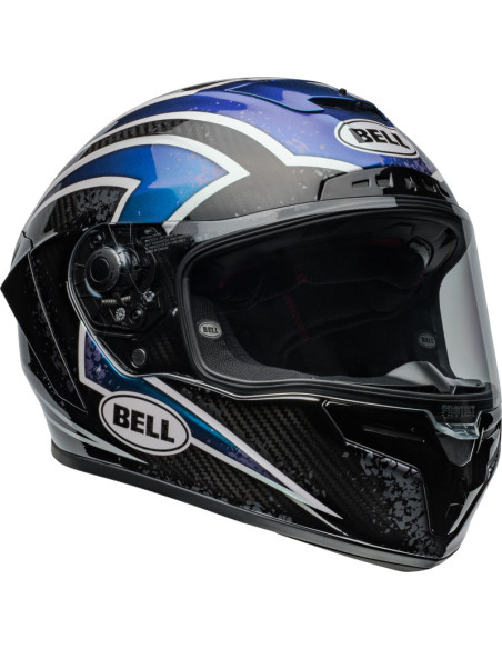 Casque intégral Bell RACE STAR DLX FLEX - Noir Bleu