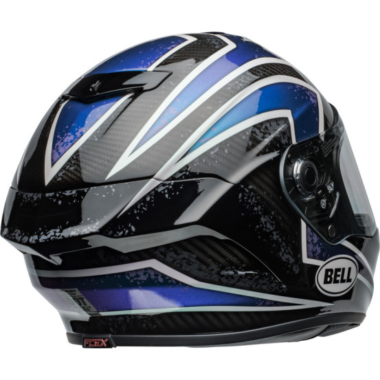 Casque intégral Bell RACE STAR DLX FLEX - Noir Bleu