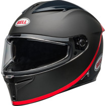 Casque moto intégral Bell Lithium MIPS Hartluck - Noir Mat Rouge