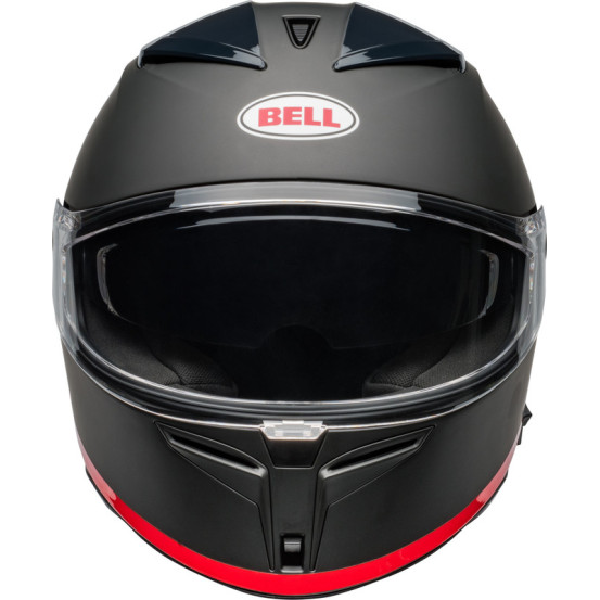 Casque moto intégral Bell Lithium MIPS Hartluck - Noir Mat Rouge