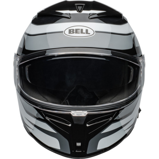 Casque moto intégral Bell Lithium MIPS Podium - Noir Blanc
