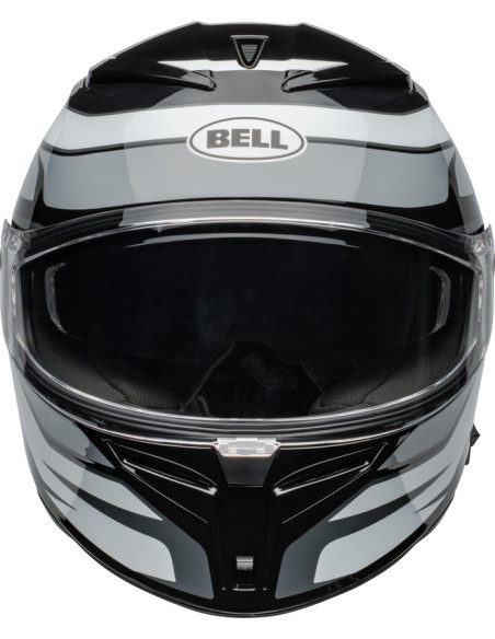Casque moto intégral Bell Lithium MIPS Podium - Noir Blanc