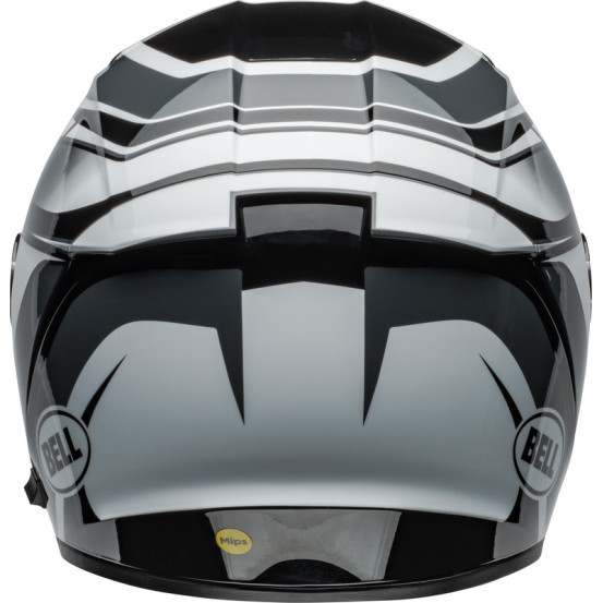 Casque moto intégral Bell Lithium MIPS Podium - Noir Blanc