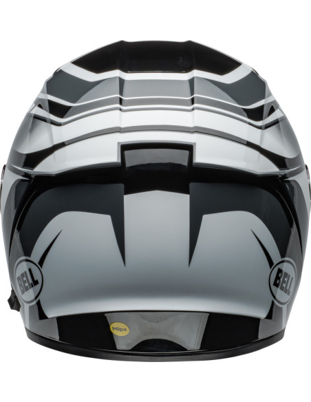 Casque moto intégral Bell Lithium MIPS Podium - Noir Blanc