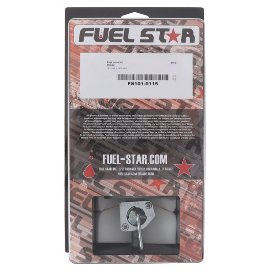 Robinet d'essence avec durite FUEL STAR Honda 125 CR 1981-1982