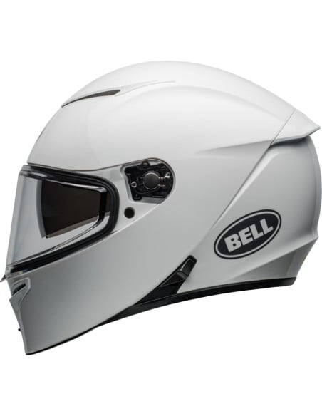Casque moto intégral Bell Lithium MIPS Solid - Blanc brillant