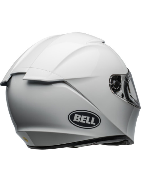 Casque moto intégral Bell Lithium MIPS Solid - Blanc brillant