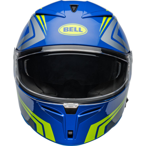 Casque moto intégral Bell Lithium Jetstream - Bleu Retina