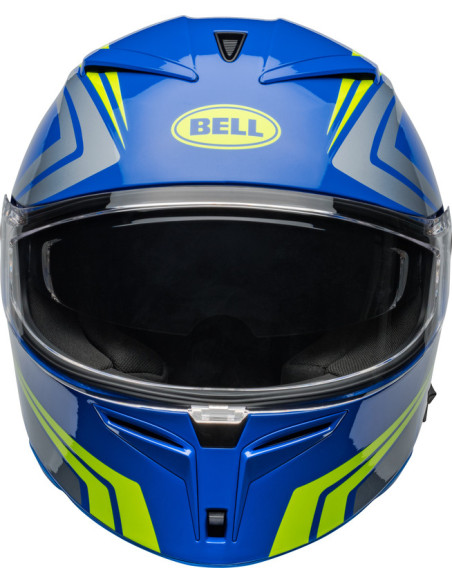 Casque moto intégral Bell Lithium Jetstream - Bleu Retina