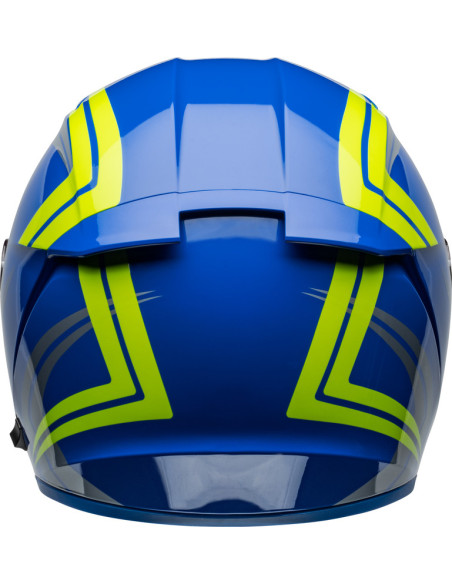 Casque moto intégral Bell Lithium Jetstream - Bleu Retina