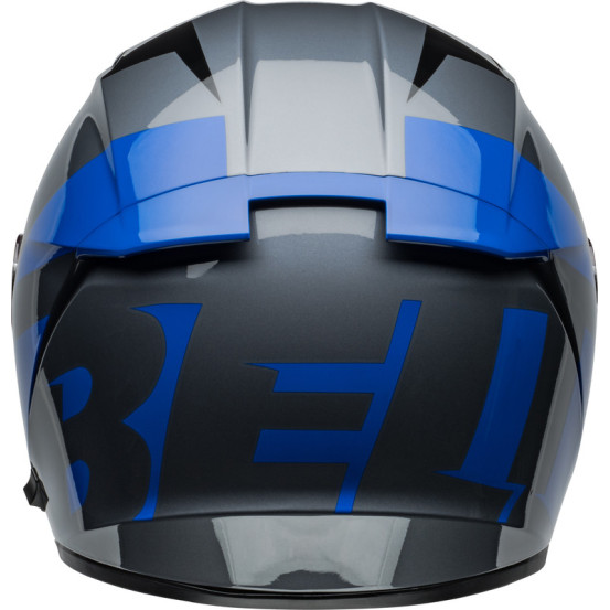 Casque moto intégral Bell Lithium Shear - Gris Bleu