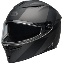 Casque moto intégral Bell Lithium Shear - Noir Mat Noir métallique