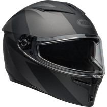 Casque moto intégral Bell Lithium Shear - Noir Mat Noir métallique 2