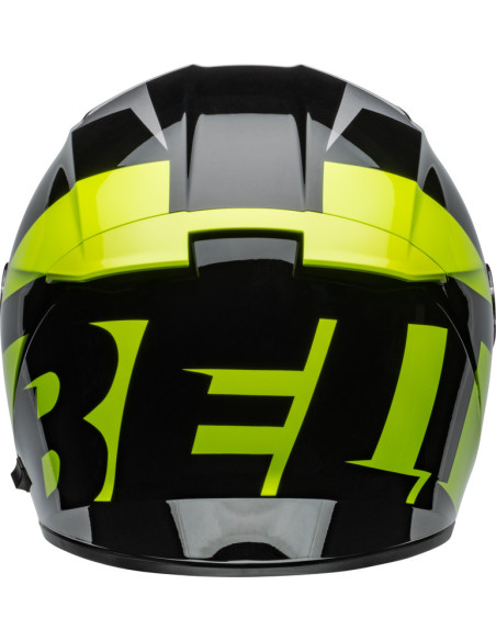 Casque moto intégral Bell Lithium Shear - Gris métallique Retina