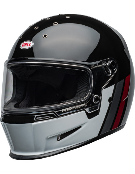 Casque intégral Bell ELIMINATOR - Noir Blanc