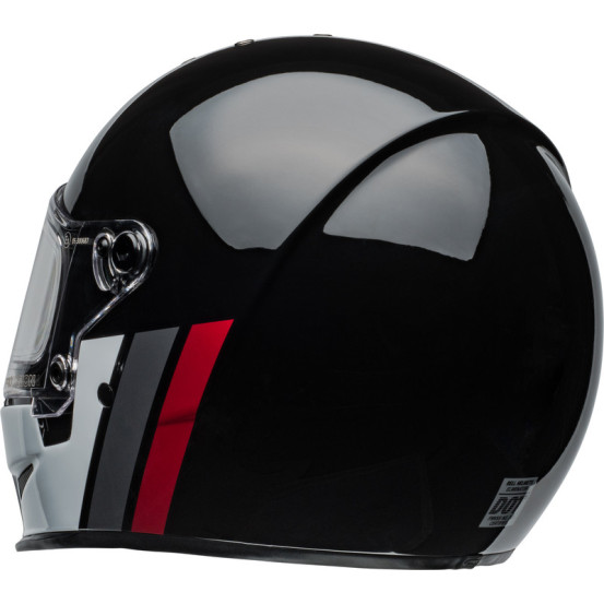 Casque intégral Bell ELIMINATOR - Noir Blanc