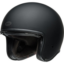 Casque moto jet Bell TX 501 Solid - Noir Mat 2