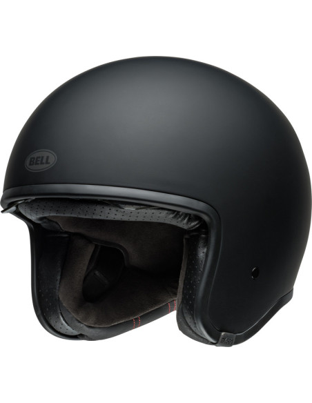 Casque moto jet Bell TX 501 Solid - Noir Mat