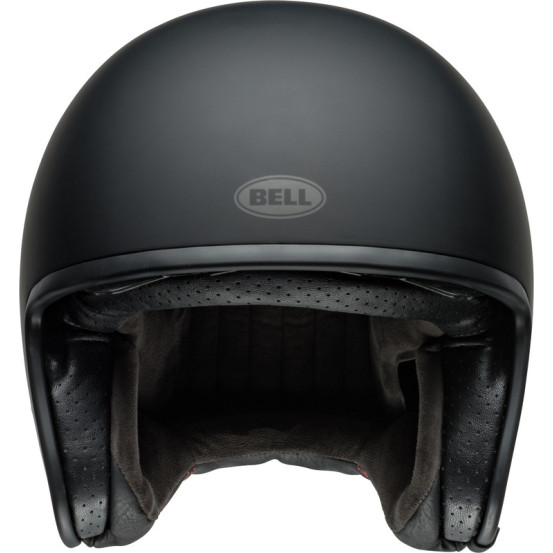 Casque moto jet Bell TX 501 Solid - Noir Mat