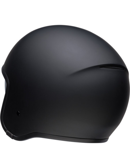 Casque moto jet Bell TX 501 Solid - Noir Mat