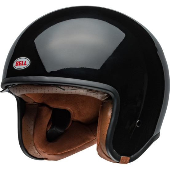 Casque moto jet Bell TX 501 Solid - Noir
