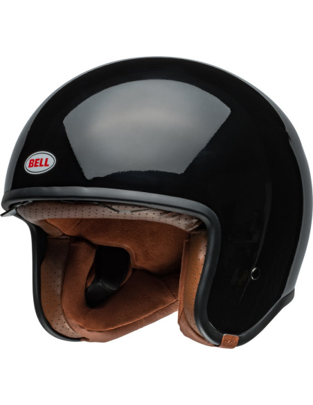 Casque moto jet Bell TX 501 Solid - Noir