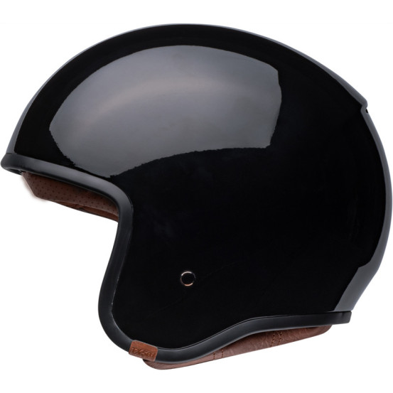 Casque moto jet Bell TX 501 Solid - Noir