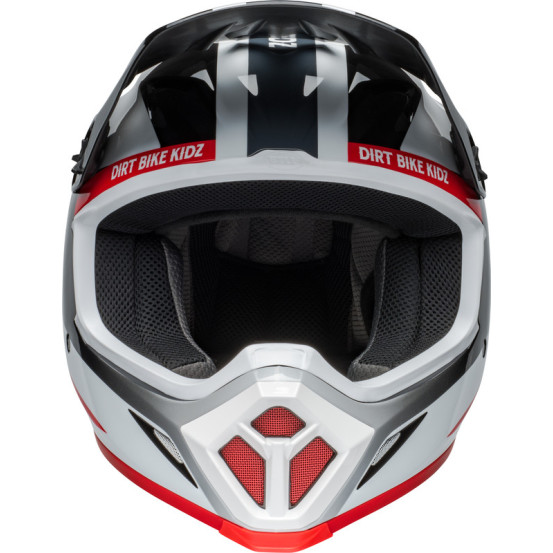 Casque cross Bell MX-9 MIPS - Noir Blanc