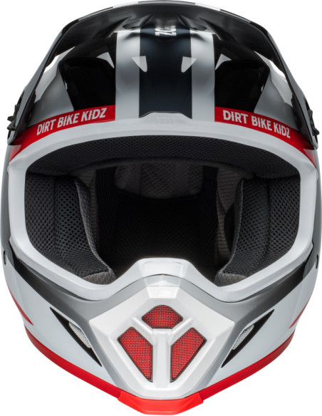 Casque cross Bell MX-9 MIPS - Noir Blanc