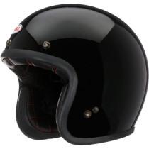 Casque moto jet Bell Custom 500 Solid - Noir