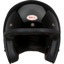 Casque moto jet Bell Custom 500 Solid - Noir 2