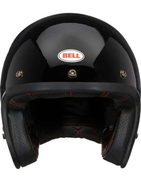 Casque moto jet Bell Custom 500 Solid - Noir