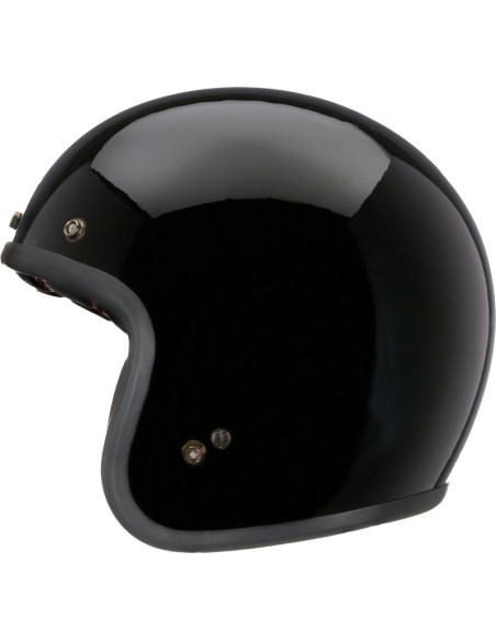 Casque moto jet Bell Custom 500 Solid - Noir