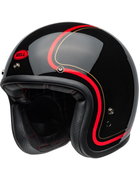 Casque moto jet Bell Custom 500 Chief - Noir