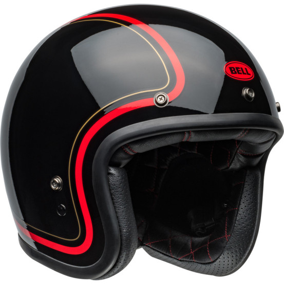 Casque moto jet Bell Custom 500 Chief - Noir