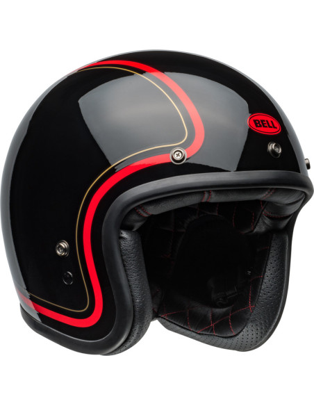Casque moto jet Bell Custom 500 Chief - Noir