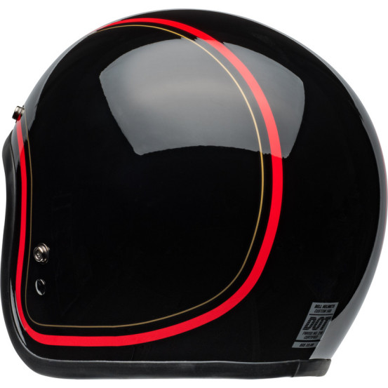 Casque moto jet Bell Custom 500 Chief - Noir