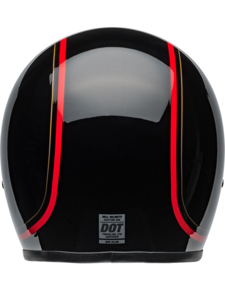 Casque moto jet Bell Custom 500 Chief - Noir