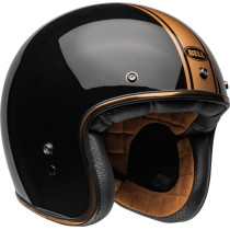 Casque moto jet Bell Custom 500 Rally - Noir Bronze 2