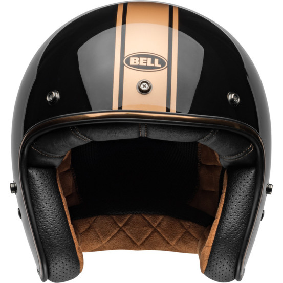 Casque moto jet Bell Custom 500 Rally - Noir Bronze