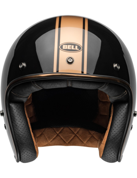 Casque moto jet Bell Custom 500 Rally - Noir Bronze