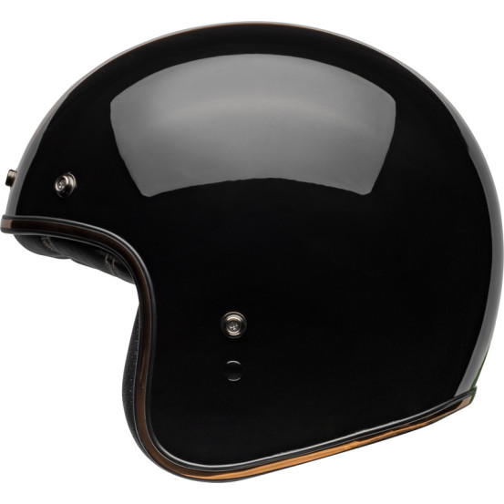 Casque moto jet Bell Custom 500 Rally - Noir Bronze