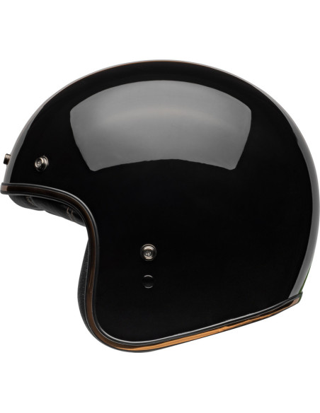 Casque moto jet Bell Custom 500 Rally - Noir Bronze