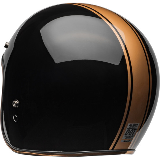 Casque moto jet Bell Custom 500 Rally - Noir Bronze