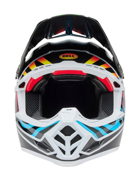 Casque cross Bell MOTO-9S FLEX Drift - Noir Multicouleur